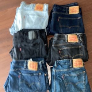 Sizes can vary from 38 30 to 42 32